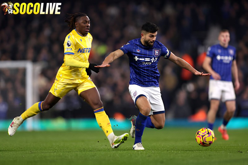 Crystal Palace sẽ đối đầu với Ipswich trên sân nhà tại vòng 28 Ngoại Hạng Anh