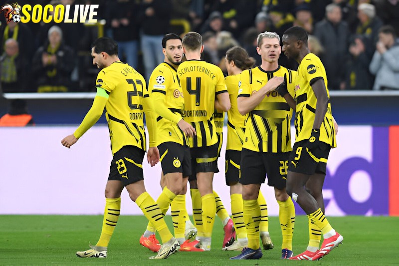 Dortmund sẽ tiếp đón Lille ở lượt đi vòng 1/8 Champions League