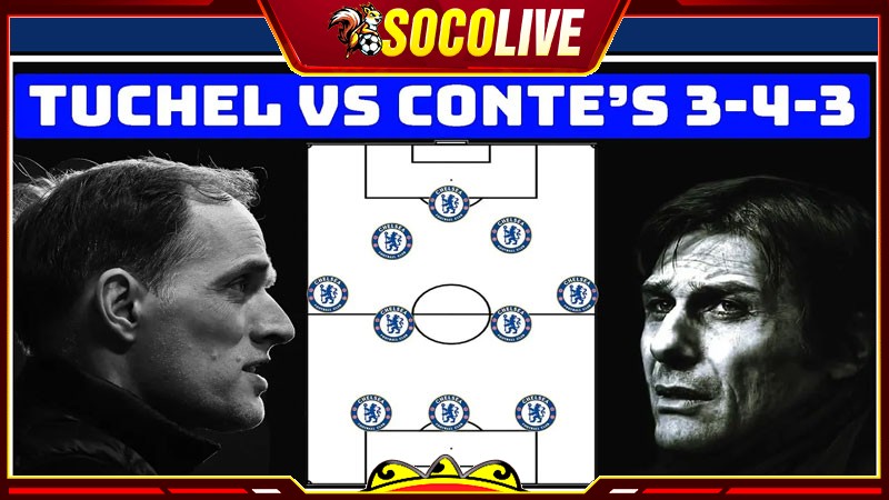 Chelsea dưới thời Conte đã chinh phục EPL với chiến thuật 3-4-3
